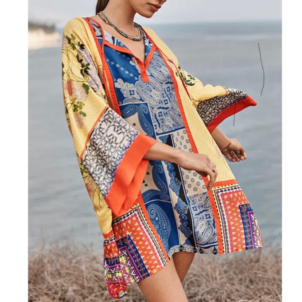 Johnny Was ARDEN KIMONO TUNIC size M